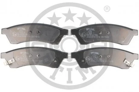 Колодки гальмівні (задні) Chevrolet Epica 05-11 OPTIMAL BP12564