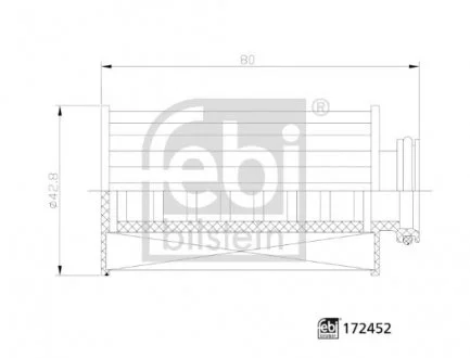 Фільтр Ad Blue FEBI BILSTEIN 172452