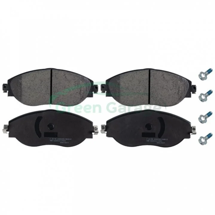FEBI VW К-т передніх гальм. колодок Golf VII, Passat 10-, SKODA Octavia 12- (без датчик.) FEBI BILSTEIN 116243 (фото 1)