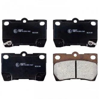FEBI TOYOTA гальмівні колодки задн.Lexus GS/IS 05- FEBI BILSTEIN 170295