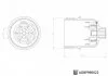 Кришка корпуси масляного фільтра Jeep Cherokee 13- BLUE PRINT ADBP990022 (фото 2)