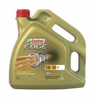 4л EDGE Titanium 5W-30 C3 олива синт. ACEA C3, API SN/CF, BMW LL-04, dexos2, MB 229.31, 229.51, Renault RN0700/RN0710, VW502 00/505 00/505 01 CASTROL EDG53C34X4