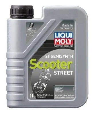 LM 1л RACING SCOOTER 2T масло 2х-такт. напівсинтетичне для скутеров (API-TC, JASO FC, ISO-L-EG, TISI) LIQUI MOLY 1621 (фото 1)