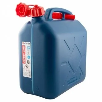Каністра пластикова HDPE для палива 10л з лійкою Bi-Plast BP310