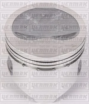 Поршень с кольцами і пальцем (размер отв. 86.40/STD) FIAT Fiorino, Scudo 1,6 95-, CITROEN Jumpy 1,6 95-, PEUGEOT Expert 1,6 95- (159 A 3,000 M 202 PA 15,0) YENMAK 3103395000 (фото 1)