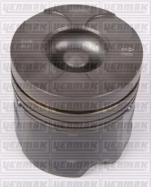 Поршень с кольцами і пальцем (размер отв.87,00 /STD) RENAULT LAGUNA 2.2dCI 02- (4цил.) (G9T 605-606-607-642-645-700-702-703-706-707-742-74…) YENMAK 3104188000 (фото 1)