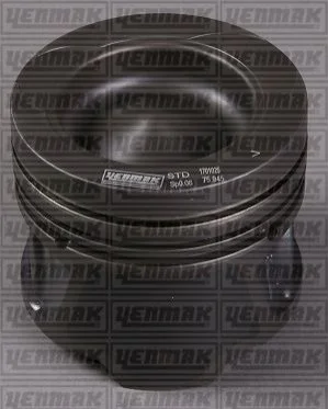 Поршень с кольцами і пальцем (размер отв. 76,00/STD) RENAULT Megane 1.5dCi 02-, Kangoo 1.5DC 08- (4 цл.) (K9K 732/764/780/804/806 Euro4) YENMAK 3104181000 (фото 1)