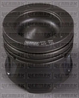 Поршень с кольцами і пальцем (размер отв. 76,00/STD) RENAULT Megane 1.5dCi 02-, Kangoo 1.5DC 08- (4 цл.) (K9K 732/764/780/804/806 Euro4) YENMAK 3104181000