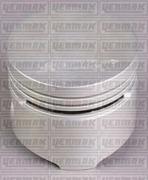 Поршень с кольцами і пальцем (размер отв. 76,00/STD) RENAULT Rapid/19/Super 5 1,4 -94 (C 1/2/3/16 J) YENMAK 3103904000 (фото 1)