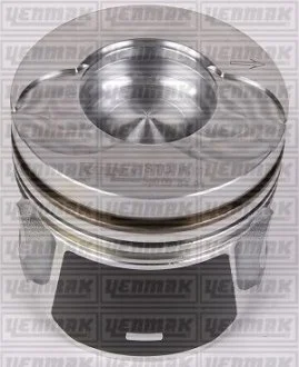 Поршень с кольцами і пальцем (размер отв. 85.00/STD) PEUGEOT 406/607/Boxer 2.2HDI 02- (DW12 TD/TED) YENMAK 3104115000