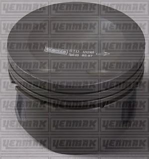 OPEL Поршень с кольцами і пальцем (Размер отв. 86,0 / STD) Astra F, Vectra B, 2.0 (C 2,0 XEV) YENMAK 3103818000 (фото 1)