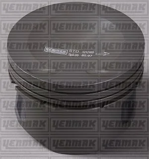 OPEL Поршень с кольцами і пальцем (Размер отв. 86,0 / STD) Astra F, Vectra B, 2.0 (C 2,0 XEV) YENMAK 3103818000