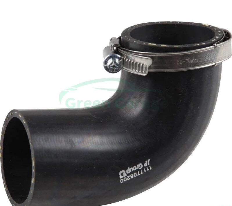 Патрубок інтеркулера (по центру) FABIA II/POLO V (6R1, 6C1) 1.2 TDI 09-14 JP GROUP 1117708200 (фото 1)