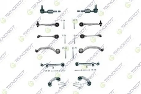VW К-кт важелів+тяги стаб.+наконечн.+кріплення Audi A6 97-,A8 94- TEKNOROT A533