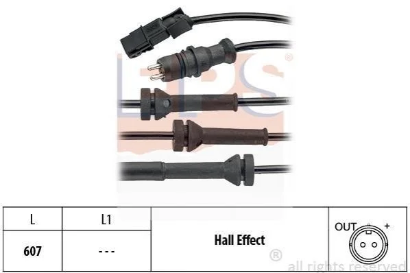 Датчик ABS EPS 1.960.069 (фото 1)