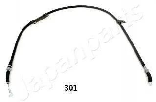 MAZDA трос ручного гальма лів.626 92- JAPANPARTS BC301 (фото 1)