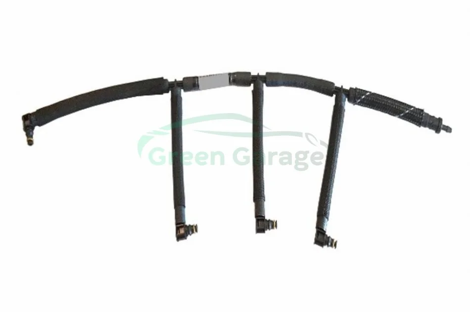 VW шланг обратки палива Audi A1/3,Skoda Fabia II,Octavia II,Rapid,Roomster,SuperB II,Caddy III,IV,Golf VI,Passat,Polo,Touran 1.6TDI 09- KAUTEK VWFH004 (фото 1)