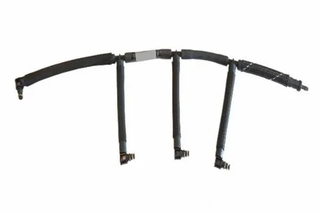 VW шланг обратки палива Audi A1/3,Skoda Fabia II,Octavia II,Rapid,Roomster,SuperB II,Caddy III,IV,Golf VI,Passat,Polo,Touran 1.6TDI 09- KAUTEK VWFH004