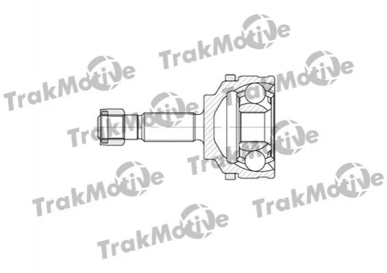 NISSAN ШРУС Наружный к-кт с ABS 30/21 зуб. KUBISTAR Фургон (X76) 1.2 03-, RENAULT CLIO II (BB_, CB_) 1.2 98-10, KANGOO (KC0/1_) 1.2 97-, SYMBOL II (LU_) 1.4 08-14 TRAKMOTIVE 400599 (фото 1)