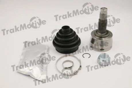 FIAT ШРКШ зовнішній к-кт 22/25 зуб. 500L 0.9 12-, LANCIA YPSILON 0.9 11-, OPEL ADAM (M13) 1.0 14-18, COMBO (X12) 1.4 12-, CORSA E (X15) 1.3 CDTI 14- TRAKMOTIVE 400113