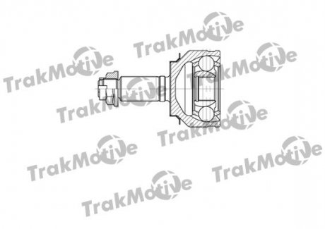 HONDA ШРКШ зовнішній к-кт 30/26 зуб. CIVIC IX (FK) 1.4 i-VTEC 12-, CIVIC VIII Hatchback (FN, FK) 1.4 05-, CIVIC VIII (FD, FA) 1.8 05-12 TRAKMOTIVE 40-0729