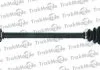 CITROEN піввісь лів L=796,5mm L2=833mm 21/22 зуб. AX (ZA-_) 10 86-98, SAXO 1.1 X, SX 96-03, PEUGEOT 106 I (1A, 1C) 1.0 91-96 TRAKMOTIVE 300255 (фото 1)