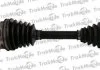 AUDI приводний вал L=530mm, 30 зуб. Q7 (4LB) 3.0 TDI 07-15, VW TOUAREG 3.2 V6 04-06, PORSCHE CAYENNE (9PA) 3.6 07-10 TRAKMOTIVE 300066 (фото 1)