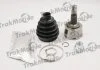 FIAT ШРКШ зовнішній к-кт 21/22 зуб. IDEA 1.2 04-, PUNTO 1.2 99-06, LANCIA MUSA 1.4 07-12, YPSILON 1.2 03-11 TRAKMOTIVE 400140 (фото 1)
