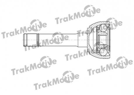 NISSAN Шрус наруж. к-кт 31/27 зуб. PATROL GR IV 4.2 D 88-97, PATROL III/2 Station Wagon (W260) 2.8 TD 89-95 TRAKMOTIVE 40-0692