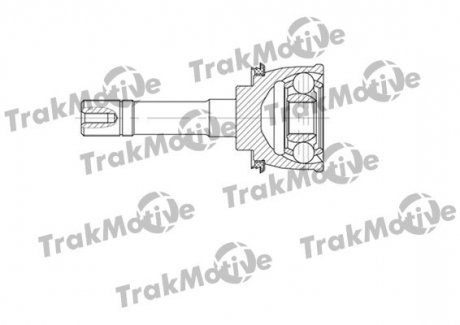 SUZUKI ШРКШ зовнішній к-кт 26/30 зуб. GRAND VITARA I (FT, HT) 1.6 98-03, VITARA (ET, TA, TD) 2.0 96-98 TRAKMOTIVE 40-0603