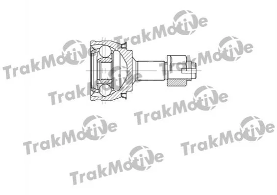 FIAT ШРКШ зовнішній 22/27 зуб. Punto 1,2 03-, Grande Punto 1,2 05-, OPEL Corsa 1,0-1,2 06- TRAKMOTIVE 400616 (фото 1)