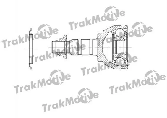CHEVROLET ШРКШ зовнішній к-кт 34/30 зуб. CRUZE (J300) 1.7 D 12-, ORLANDO (J309) 2.0 D 11-15 TRAKMOTIVE 400671 (фото 1)