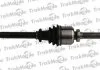 RENAULT піввісь прав. L=973mm 27/39 зуб. LAGUNA II 1.9 dCi 05-07, LAGUNA II 2.0 16V 05-07 TRAKMOTIVE 300880 (фото 1)
