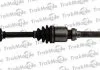 PEUGEOT піввісь лів. L=845,5 mm 25/24 зуб. 205 I 1.9 CTI 87-94, 309 II (3C, 3A) 1.6 89-93 TRAKMOTIVE 300599 (фото 1)