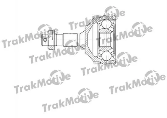 PEUGEOT ШРКШ зовнішній к-кт з ABS 25/39 зуб.406 2.0/3.0 96-, CITROEN C4 I 2.0 HDi 04-11 TRAKMOTIVE 400646 (фото 1)