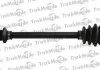 CITROEN Полуось лів. L=636,5mm, 21/22 зуб. C3 I 1.6 16V 02-10, PEUGEOT 1007 1.6 16V 05- TRAKMOTIVE 300205 (фото 1)