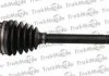 FIAT піввісь лів. L=515,5mm 25 зуб. PUNTO 1.3 D Multijet 12-, GRANDE PUNTO 1.3 D 08- TRAKMOTIVE 300371 (фото 1)
