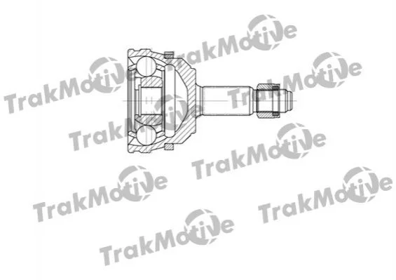 RENAULT ШРКШ зовнішній к-кт з ABS 23/25 зуб. Laguna I,Megane I,Scenic I 1.8/2.2d TRAKMOTIVE 400624 (фото 1)