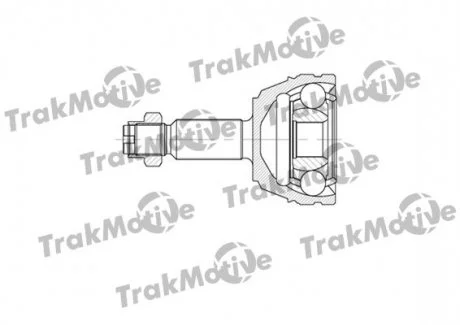 FORD Шрус наружный к-кт 30/25 зуб. ESCORT CLASSIC Turnier (ANL) 1.8 TD 99-00 TRAKMOTIVE 400157