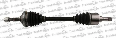 PEUGEOT Полуось лів.с ABS L=596mm L2=636mm 21/24 зуб. 206 (2A/C) 1.9 D 98-01 TRAKMOTIVE 300591