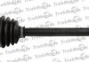 FIAT Полуось лів. L=525mm 22 зуб. 500 1.2 LPG 10-, FORD KA (RU8) 1.2 08-16 TRAKMOTIVE 300360 (фото 1)