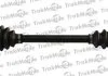 PEUGEOT Полуось лів. L=665,5mm 21/22 зуб. 207 1.4 06-13, 207 SW 1.4 07-12 TRAKMOTIVE 300633 (фото 1)