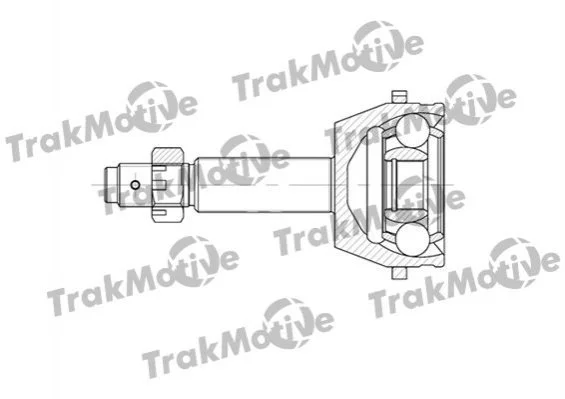 FORD ШРКШ зовнішній к-кт 28/28 зуб. з ABS 48 зуб. TRANSIT 2.2 TDCi 06-14 TRAKMOTIVE 400583 (фото 1)