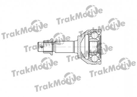 NISSAN ШРКШ зовнішній к-кт 29/35 зуб.Qashqai,X-Trail 08-, RENAULT, SEAT TRAKMOTIVE 40-0723