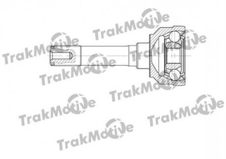 LAND ROVER ШРКШ зовнішній з ABS к-кт 24/32 зуб. Defender, Diskovery TRAKMOTIVE 40-0717