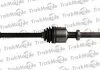 RENAULT Полуось прав.L=1116mm 28/39 зуб. Master II 2.5/3.0dCi 03- TRAKMOTIVE 300831 (фото 1)