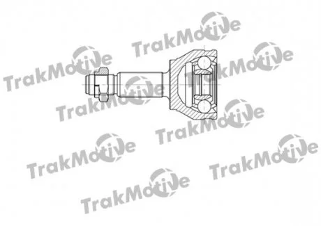 FORD ШРКШ зовнішній к-кт 25/21 зуб.Fiesta,Fusion 1.4/1.6 16V 01- TRAKMOTIVE 400641