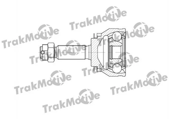 HYUNDAI ШРКШ зовнішній к-кт 25/25 зуб (з ABS Matrix 1.5CRDI 04- TRAKMOTIVE 400585 (фото 1)