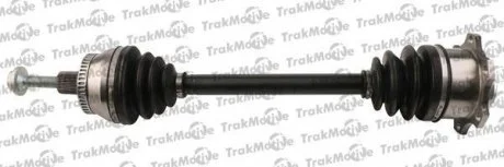 AUDI піввісь прав. c ABS L=524mm 38 зуб. A6 1,9-3,0 -05 (акпп) TRAKMOTIVE 300013