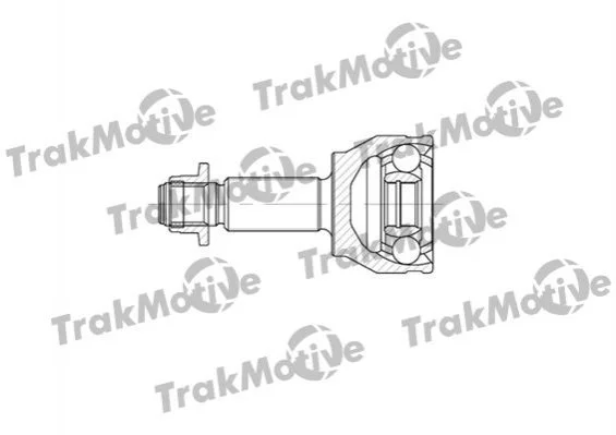 FORD ШРКШ зовнішній к-кт 25/20 зуб. Fiesta,Fusion 1.4TDCi 01- TRAKMOTIVE 400580 (фото 1)
